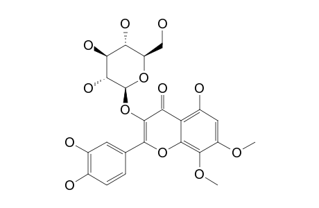 GOSSYPETIN-7,8-DIMETHYLETHER-3-GLUCOPYRANOSIDE
