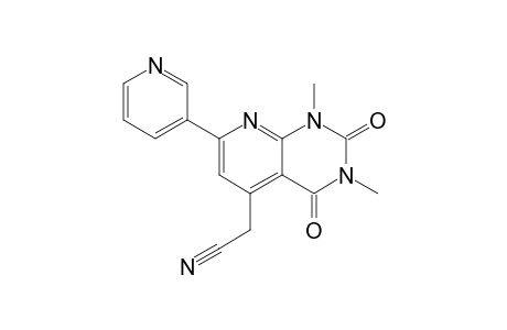5-Cyanomethyl-7-(3-pyridyl)-1,3-dimethyl-2,4-dioxopyrido[2,3-d]pyrimidine