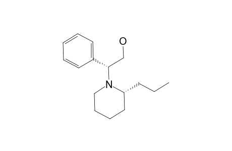 (2R)-1-[(1R)-2-HYDROXY-1-PHENYLETHYL]-2-PROPYLPIPERIDINE