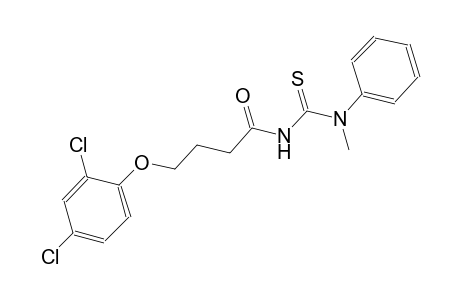 N'-[4-(2,4-dichlorophenoxy)butanoyl]-N-methyl-N-phenylthiourea