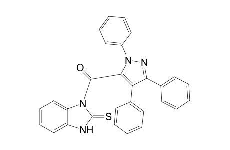 1-[(1,3,4-triphenyl-1H-pyrazol-5-yl)carbonyl]-2,3-dihydro-1H-benzimidazole-2-thione