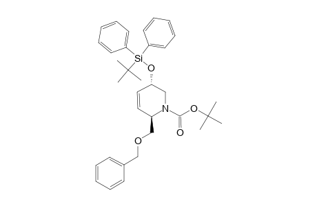 TERT.-BUTYL-(2R,5S)-2-(BENZYLOXYMETHYL)-5,6-DIHYDRO-5-(TERT.-BUTYLDIPHENYLSILYLOXY)-PIPERIDINE-1(2H)-CARBOXYLATE