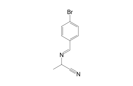 2-[(E)-(4-Bromobenzylidene)amino]propanenitrile