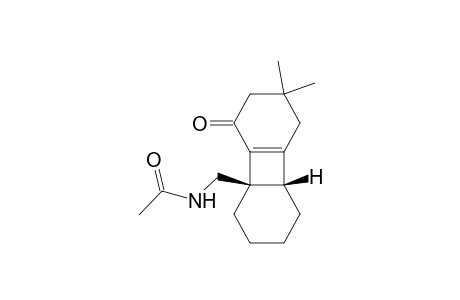 Acetamide, N-[(1,3,4,5,6,7,8,8b-octahydro-7,7-dimethyl-5-oxo-4a(2H)-biphenylenyl)methyl]-, cis-