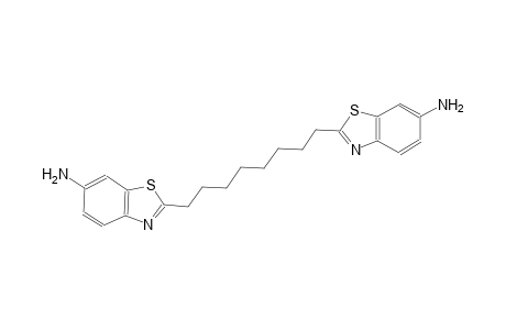 2-[8-(6-amino-1,3-benzothiazol-2-yl)octyl]-1,3-benzothiazol-6-amine