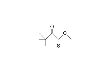 3,3-Dimethyl-2-oxo-thionobutyric acid, methyl ester