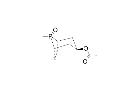 3-BETA-ACETOXY-8-EQU-METHYL-8-OXO-8-PHOSPHABICYCLO-[3.2.1]-OCTEN-(6)