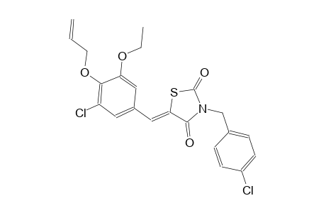 2,4-thiazolidinedione, 5-[[3-chloro-5-ethoxy-4-(2-propenyloxy)phenyl]methylene]-3-[(4-chlorophenyl)methyl]-, (5Z)-