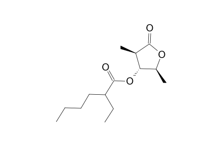 (RS)-(2S,3R,4R)-2,4-Dimethyl-5-oxotetrahydrofuran-3-yl 2-ethylhexanoate