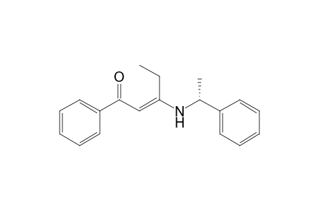 (R)-1-Phenyl-3-[N-(1-phenylethyl)amino]pent-2-en-1-one