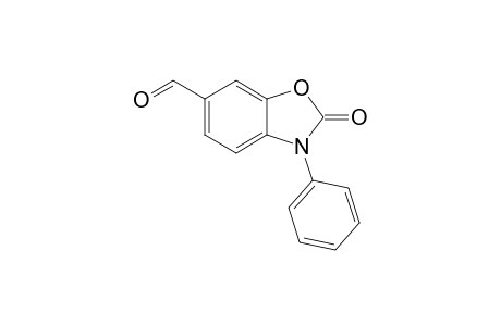 2-keto-3-phenyl-1,3-benzoxazole-6-carbaldehyde