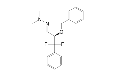 (R)-2-(BENZYLOXY)-3,3-DIFLUORO-3-PHENYLPROPANAL-N,N-DIMETHYLHYDRAZONE