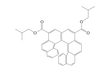 bis(2-Methylpropyl) dinaphtho[2,1-c : 1',2'-g]phenanthrene-2,17-dicarboxylate
