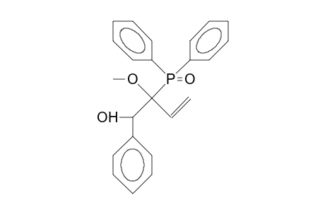 (1S,2R)-2-Diphenylphosphinoyl-2-methoxy-1-phenyl-but-3-en-1-ol