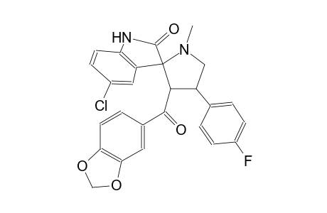 (3'R,4'S)-3'-(benzo[d][1,3]dioxole-5-carbonyl)-5-chloro-4'-(4-fluorophenyl)-1'-methylspiro[indoline-3,2'-pyrrolidin]-2-one