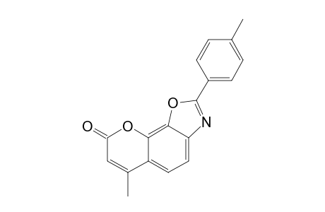 6-Methyl-2-(4-tolyl)-8H-pyrano[3,2-g]benzoxazol-8-one