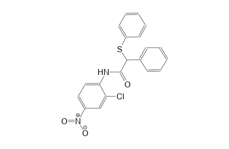 N-(2-chloro-4-nitrophenyl)-2-phenyl-2-(phenylsulfanyl)acetamide