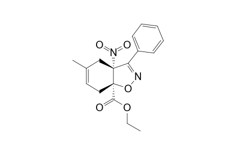 ETHYL-(3ASR,7ARS)-5-METHYL-3A-NITRO-3-PHENYL-3A,4,7,7A-TETRAHYDRO-1,2-BENZISOXAZOLE-7A-CARBOXYLATE