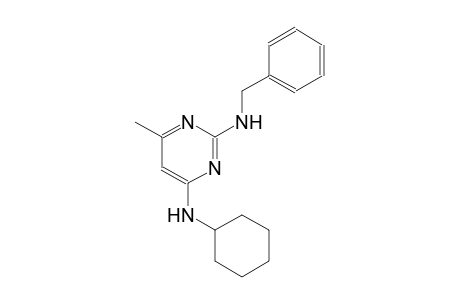 N~2~-benzyl-N~4~-cyclohexyl-6-methyl-2,4-pyrimidinediamine