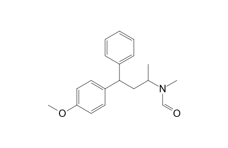(+-)-N-methyl-N-[1-methyl-3-(4-methoxyphenyl)-3-phenylpropyl]formamide
