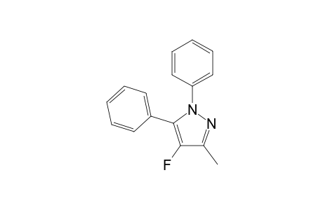 4-Fluoro-3-methyl-1,5-diphenyl-1H-pyrazole