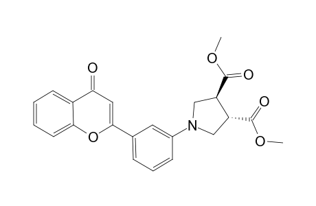 (3R*,4R*)-DIMETHYL-1-[3-(4-OXO-4H-CHROMEN-2-YL)-PHENYL]-PYRROLIDINE-3,4-DICARBOXYLATE