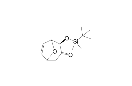 2.beta.-[(t-Butyldimethylsilyl)oxy]-8-oxabicyclo[3.2.1]oct-6-en-3-one