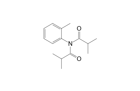 2-Methyl-N-(2-methylphenyl)-N-(2-methylpropanoyl)propanamide