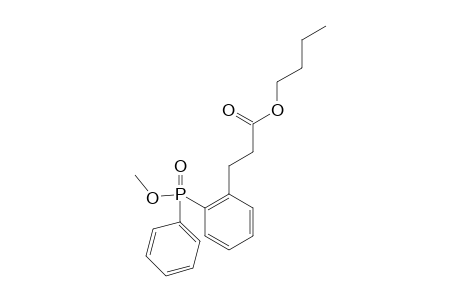 n-Butyl 3-(2-(methoxy(phenyl)phosphoryl) phenyl) propanoate
