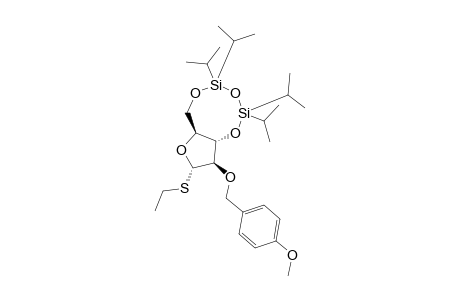 ETHYL_2-O-(4-METHOXYBENZYL)-3,5-O-(1,1,3,3-TETRAISOPROPYLDISILOXANE-1,3-DIYL)-1-THIO-ALPHA-D-ARABINOFURANOSIDE