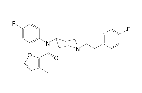 N-(4-Fluorophenyl)-N-(1-[2-(4-fluorophenyl)ethyl]piperidin-4-yl)-3-methylfuran-2-carboxamide