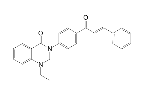 3-[4-(3-Phenylacryloyl)phenyl]-1-ethyl-2,3-dihydroquinazolin-4(1H)-one