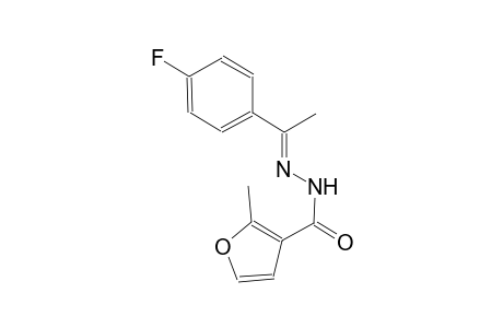 N'-[(E)-1-(4-fluorophenyl)ethylidene]-2-methyl-3-furohydrazide