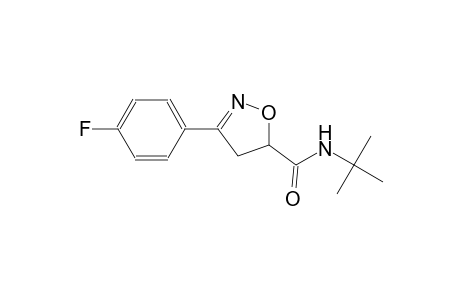 5-isoxazolecarboxamide, N-(1,1-dimethylethyl)-3-(4-fluorophenyl)-4,5-dihydro-