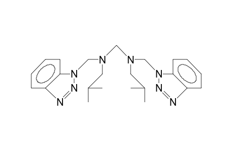 N,N'-Bis(benzotriazol-1-yl-methyl)-N,N'-diisobutyl-methanediamine