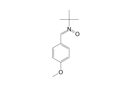 N-[(4-METHOXYPHENYL)-METHYLENE]-2-METHYL-2-PROPANAMINE-N-OXIDE