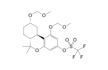 (6aS,9S,10aR)-6a,7,8,9,10,10a-hexahydro-1,9-bis(methoxymethoxy)-6,6-dimethyl-6H-benzo[c]chromen-3-yl trifluoromethanesulfonate