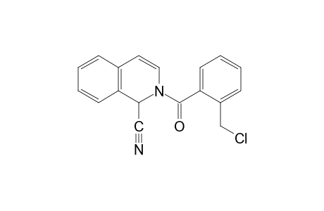 2-(alpha-chloro-o-toluoyl)-1,2-dihydroisoquinaldonitrile