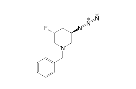 (3R,5R)-3-Azido-1-benzyl-5-fluoropiperidine