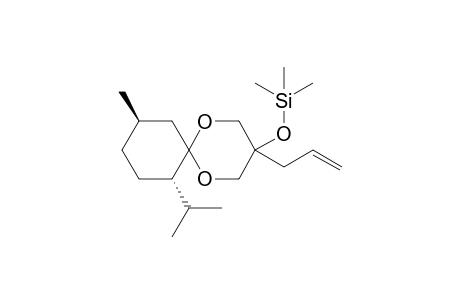 (3S,7S,10R)-10-Methyl-7-(1-methylethyl)-3-(2-propenyl)-3-(trimethylsiloxy)-1,5-dioxaspiro[5.5]undecane