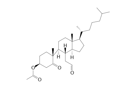3-BETA-ACETOXY-5,6-DIOXO-5,6-SECO-CHOLESTANE