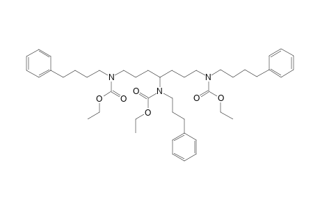 {7-[Ethoxycarbonyl-(4-phenyl-butyl)-amino]-4-[ethoxycarbonyl-(3-phenyl-propyl)-amino]-heptyl}-(4-phenyl-butyl)-carbamic acid ethyl ester