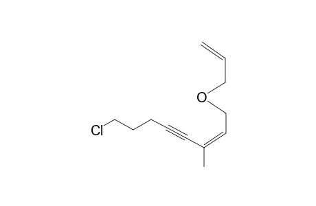 (Z)-1-(ALLYLOXY)-8-CHLORO-3-METHYLOCT-2-EN-4-IN