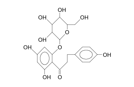 3,5-Dihydroxy-2-[3-(4-hydroxyphenyl)propanoyl]phenyl hexopyranoside