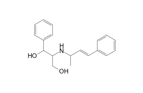 1-Phenyl-2-(4'-phenylbut-3'-en-2'-ylamino)propane-1,3-diol