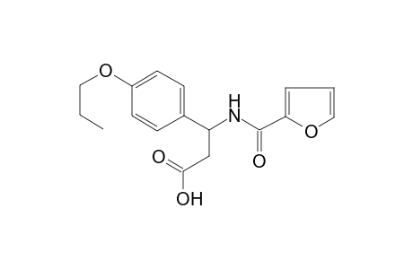 Benzenepropanoic acid, .beta.-[(2-furanylcarbonyl)amino]-4-propoxy-