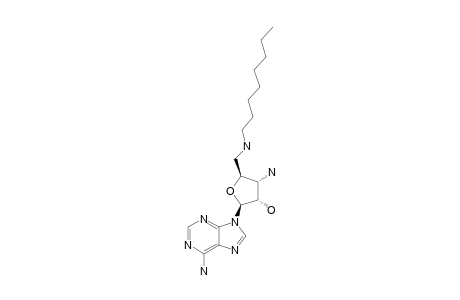 3'-Amino-5'-octylamino-3',5'-dideoxy-adenosine