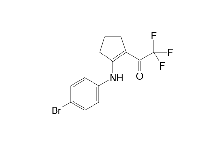 1-(4-Bromophenylamino)-2-trifluoroacetyl-cyclopentene