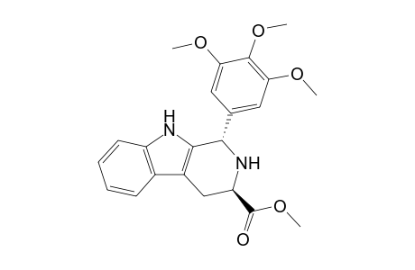 trans-(1S,3R)-Methyl 1-(3,4,5-trimethoxyphenyl)-2,3,4,9-tetrahydro-1H-pyrido[3,4-b]indole-3-carboxylate
