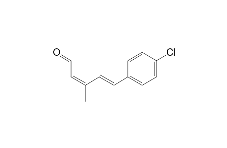 (2Z,4E)-5-(4'-Chlorophenyl)-3-methylpenta-2,4-dienal